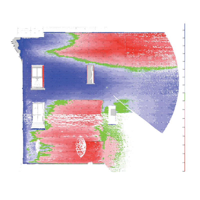 Townhouse in Tribeca II wall scan