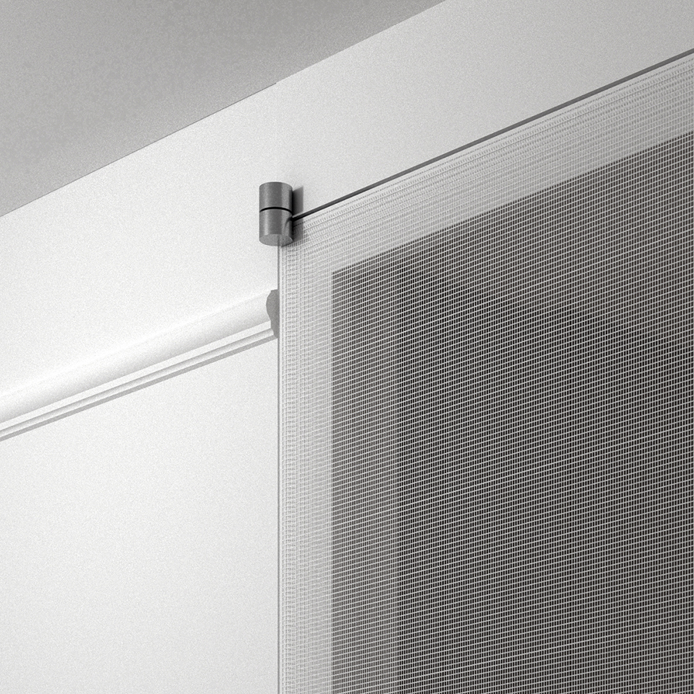 Apartment in Gramercy I scrim door detail